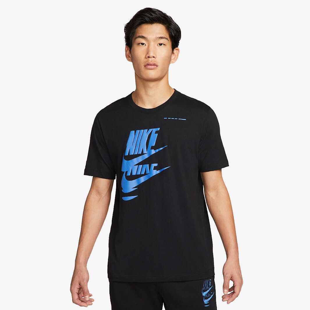 Nike Sportswear Sport Essentials+ TShirt Black/Dk Marina Blue Tops