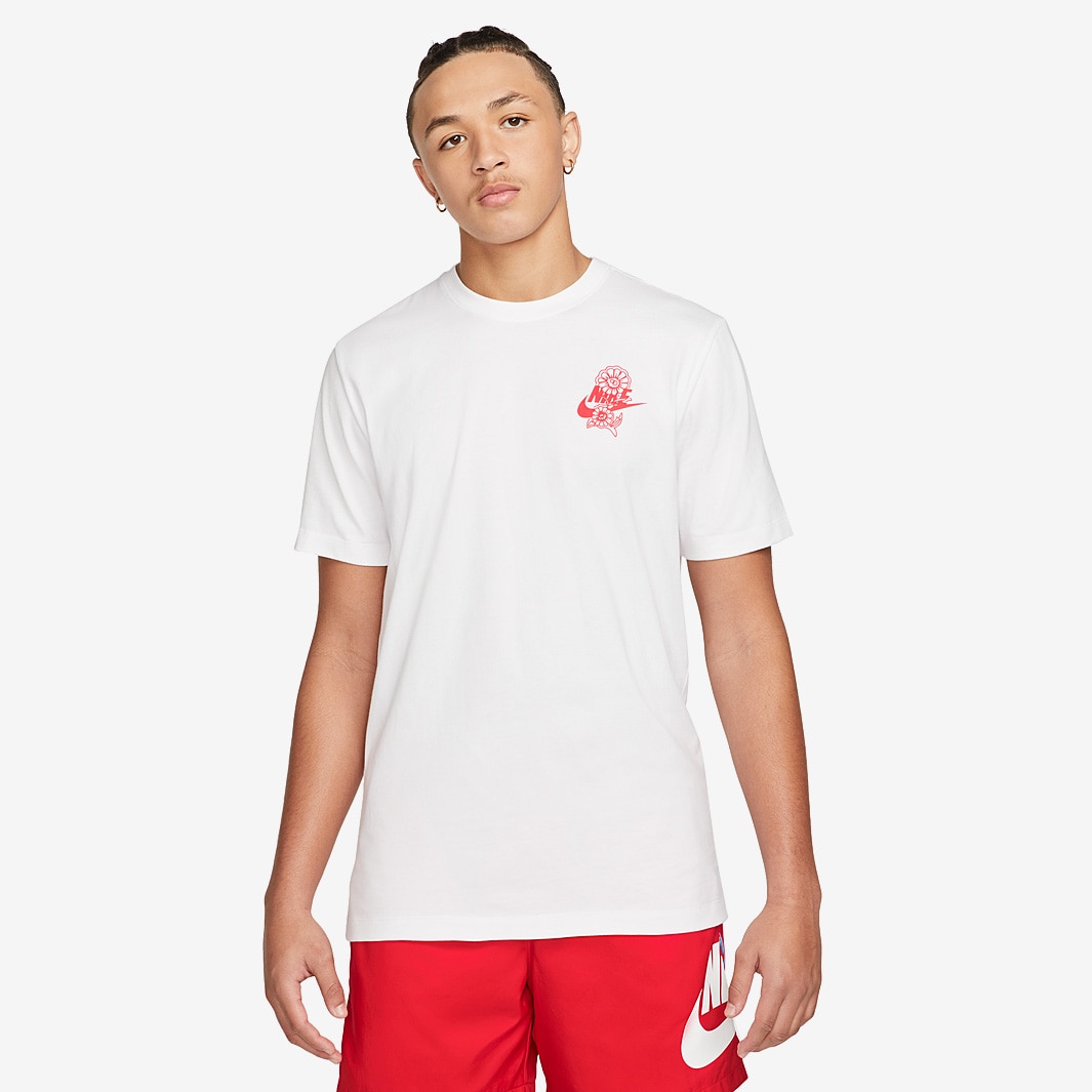 Nike Sportswear Graphic T-Shirt - White - Tops - Mens Clothing | Pro ...