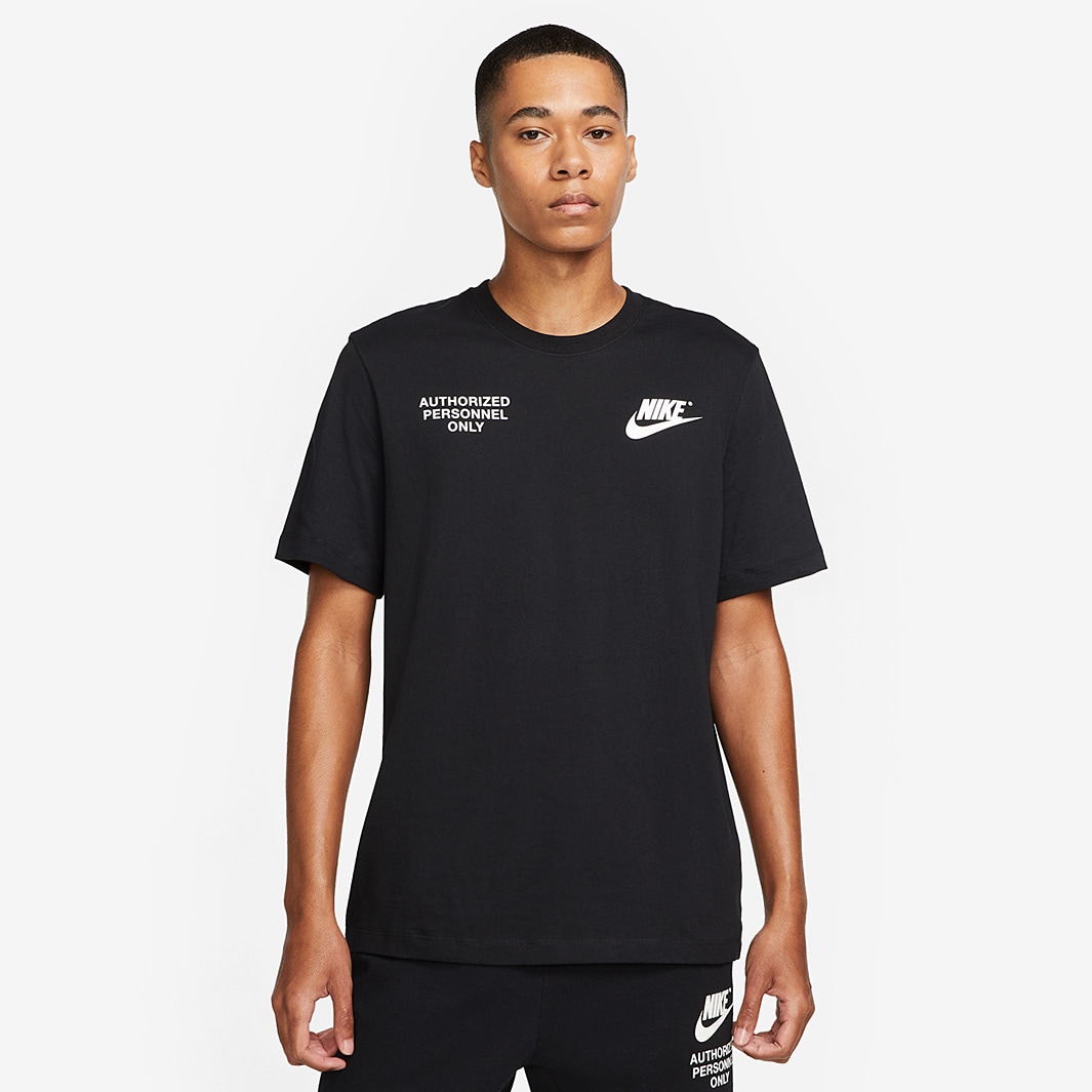 Nike Sportswear T-Shirt - Black - Tops - Mens Clothing