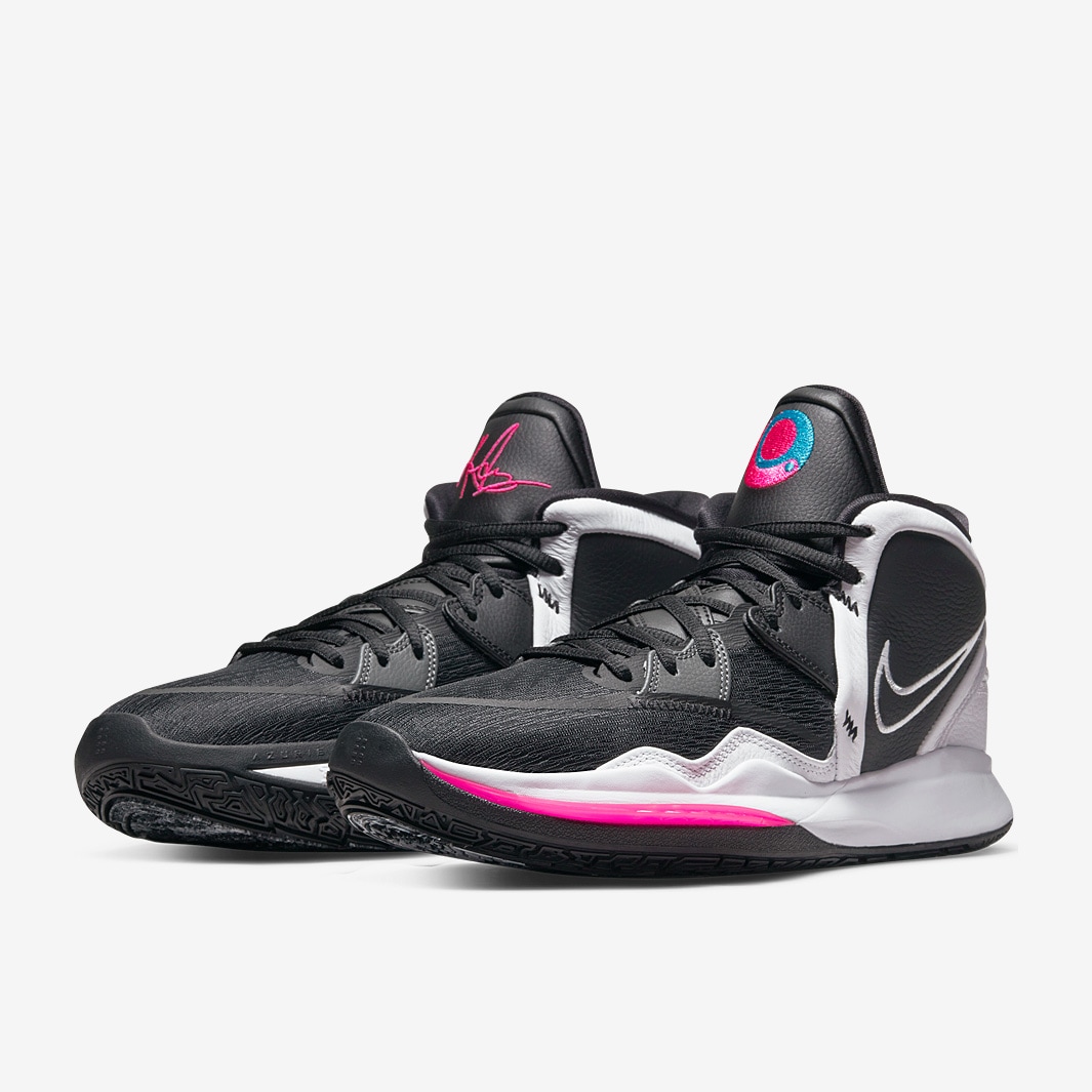 Nike Kyrie Infinity Black White Iron Grey Pink Prime Mens Shoes Pro Direct Basketball