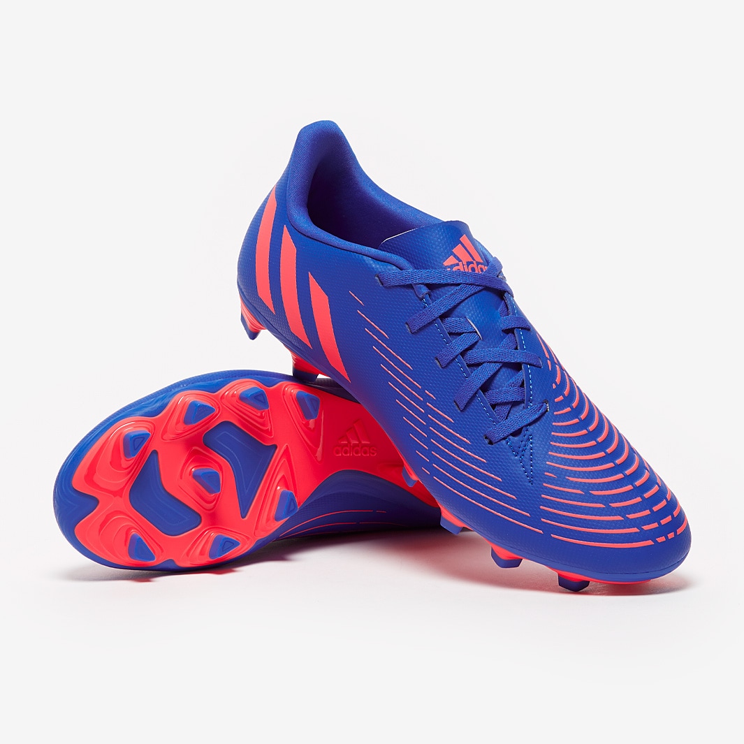 adidas Predator Edge.4 FxG - Hi-Res Blue/Turbo/Hi-Res Blue - Mens ...