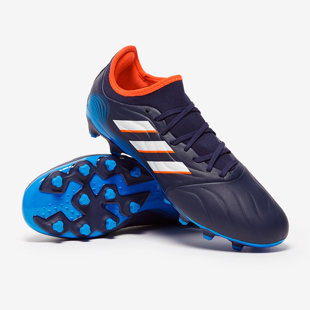 adidas Copa Sense.3 MG - Team Blu Navy/Bianco/Blu Rush - Scarpe Calcio Uomo | Pro:Direct Soccer