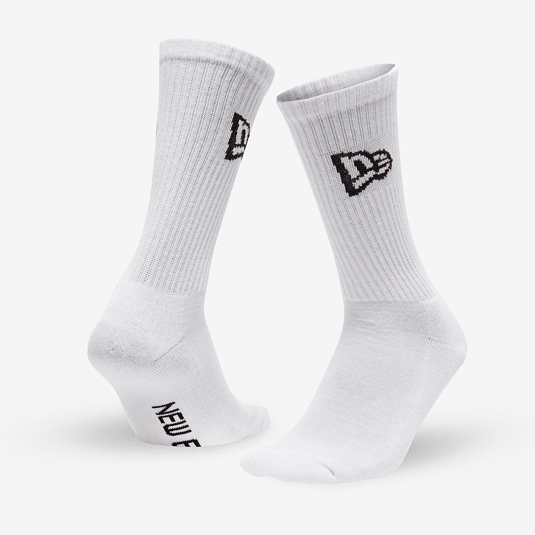 New Era Crew Sock 3 Pack - White - Socks - Mens Clothing | Pro:Direct ...