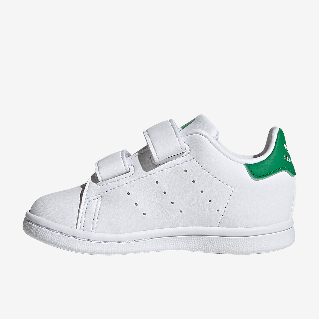 adidas Originals Kids Stan Smith CF I - Ftwr White/Ftwr White/Green ...