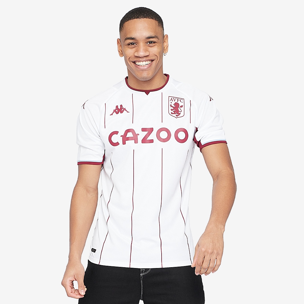 Adidas Avfc Away Shirt Kappa Aston Villa 21/22 Away Shirt White