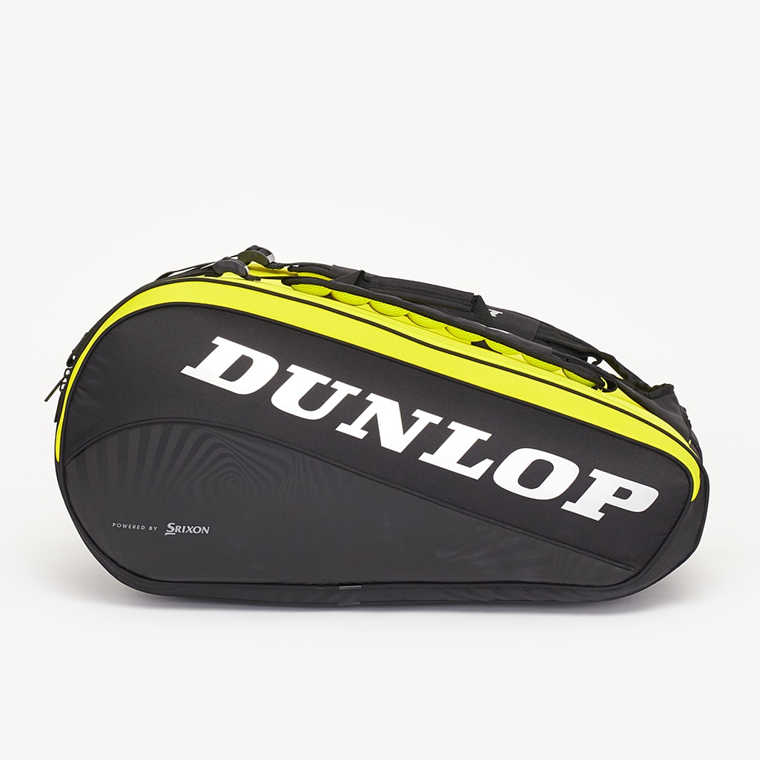 Dunlop SX Performance Thermo 12 Racket Bag Black/Yellow Bags & Luggage