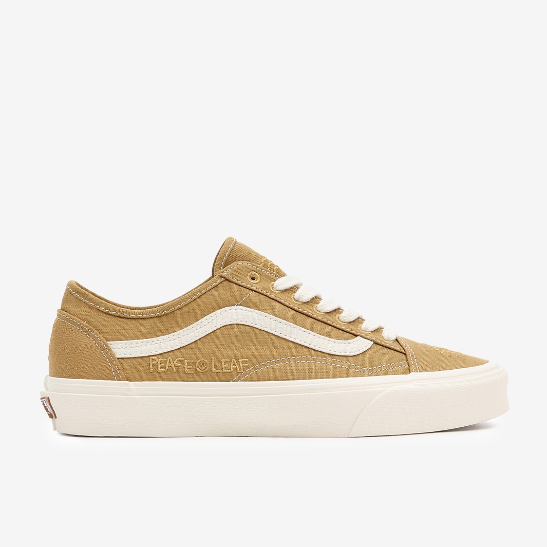 Vans UA Eco Theory Old Skool Tapered - Mustard Gold/True White ...