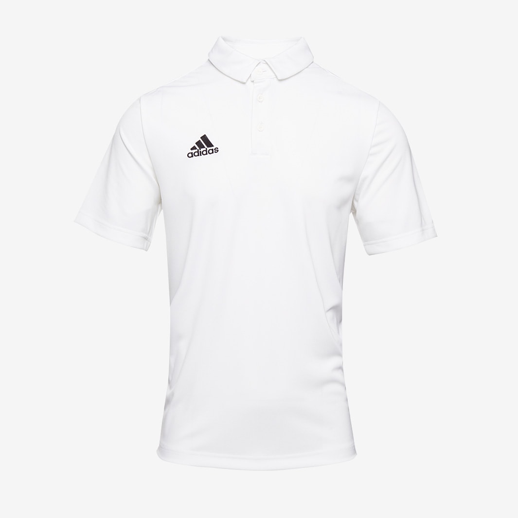 adidas Entrada 22 Polo Shirt - White - Mens Football Teamwear