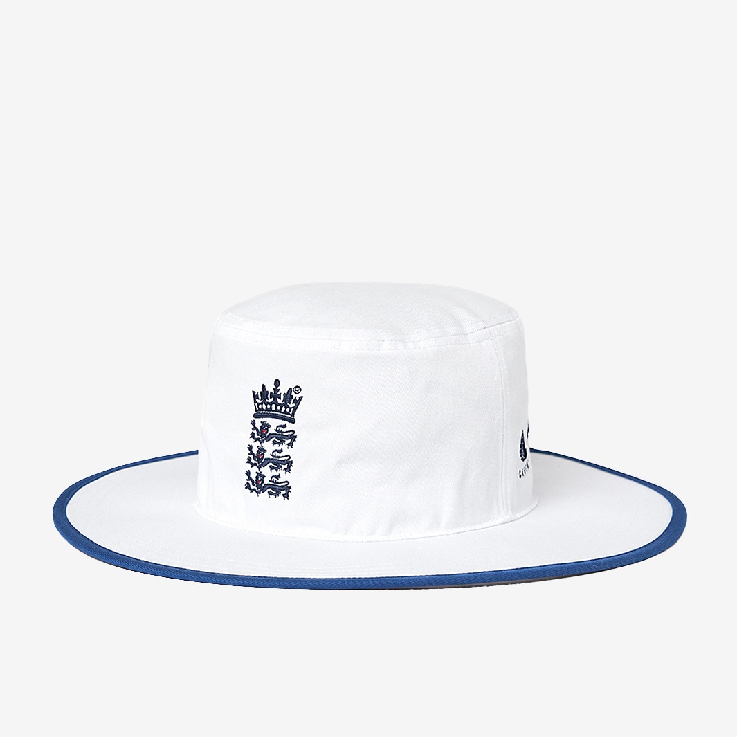 Castore ECB England Test Sun Hat White Cricket Replica ProDirect