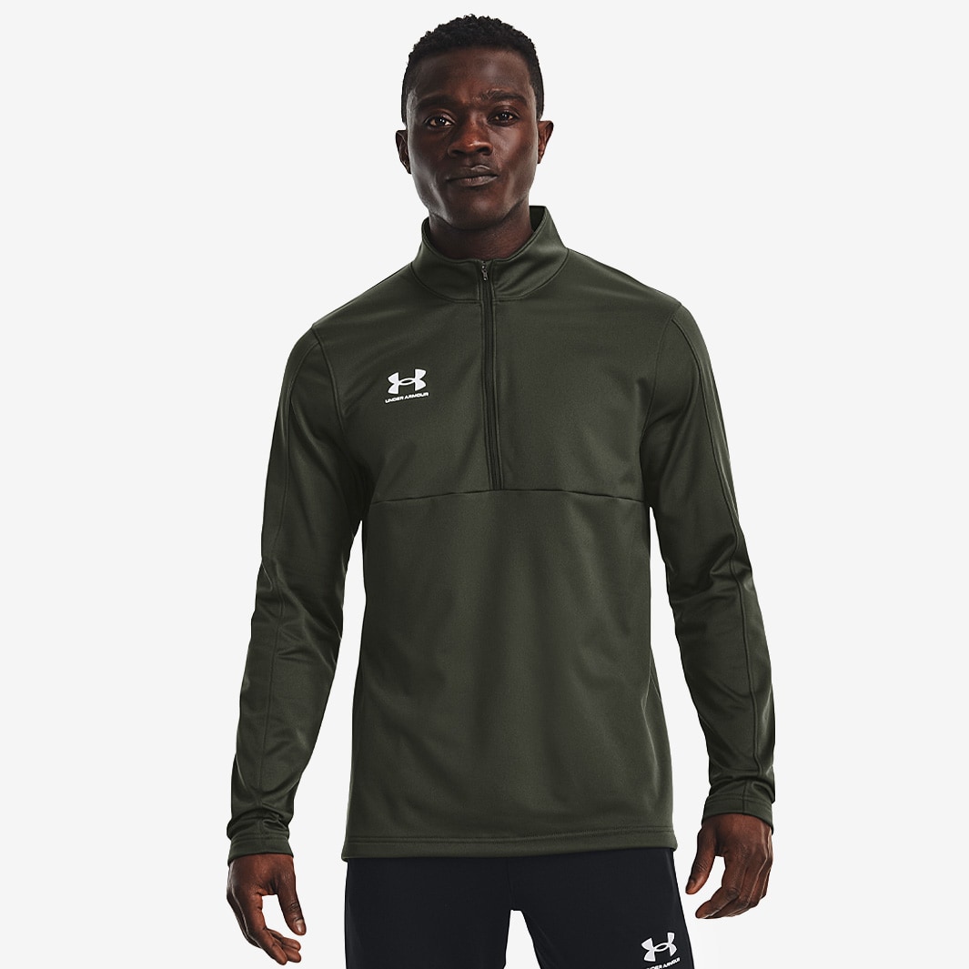 Under Armour Challenger Midlayer - Baroque Green / White - Mens Clothing