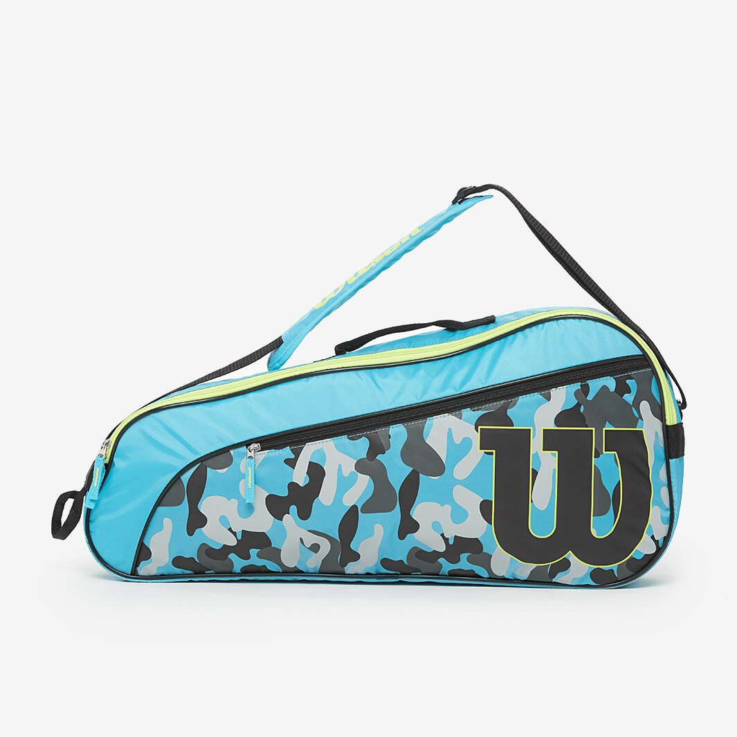 Wilson Junior Racketbag Blue/Wild Lime Bags & Luggage