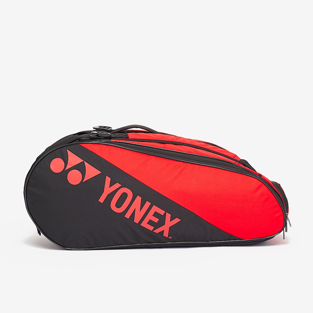 Yonex Active Series 6 Racket Bag Black/Red Bags & Luggage Pro