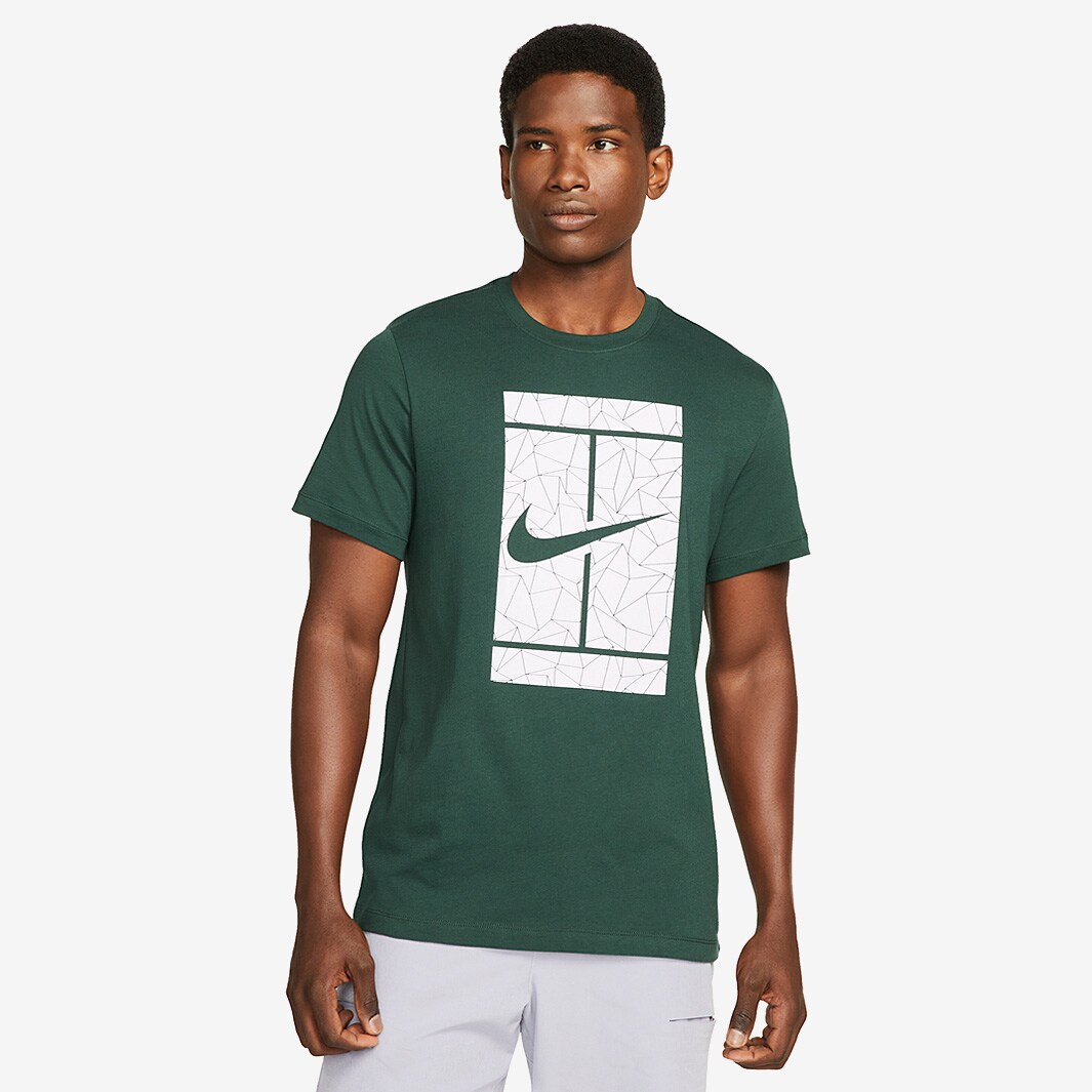 Nike Court Seasonal Tee - Pro Green - Mens Clothing