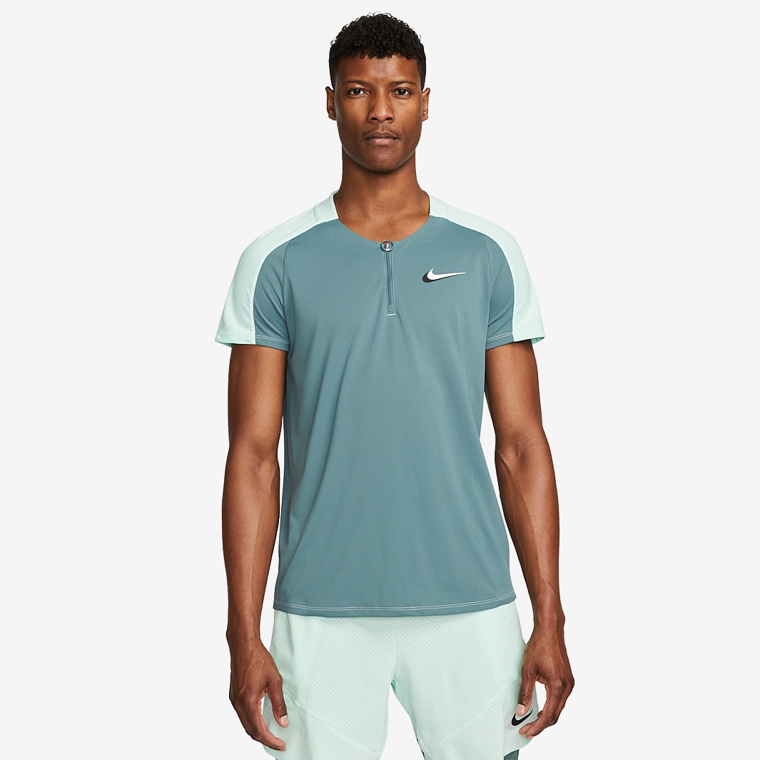 Nike Court Dri-FIT Slam Ultimate Polo - Mineral Slate/Mint Foam/White ...