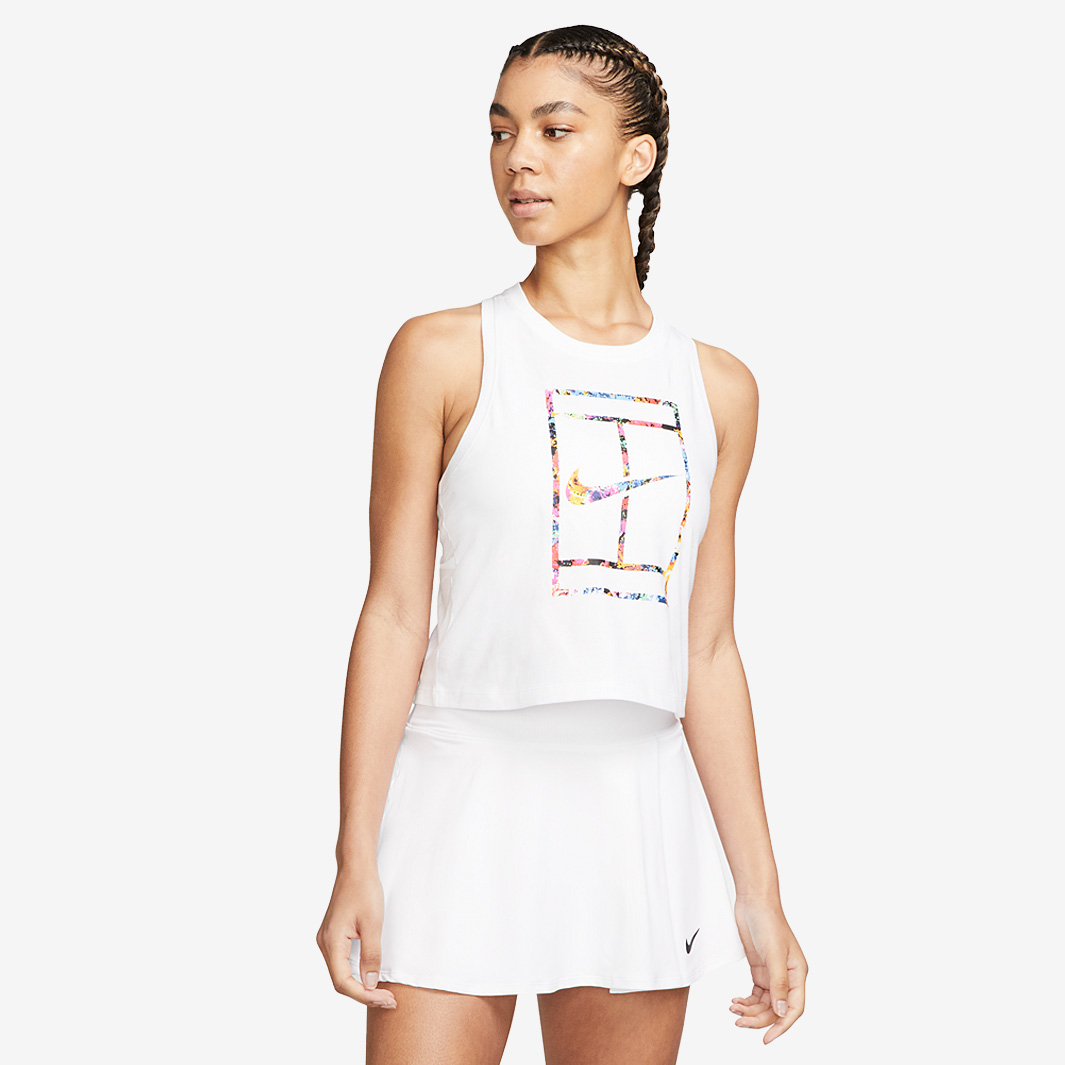 Nike Womens Court Tank White