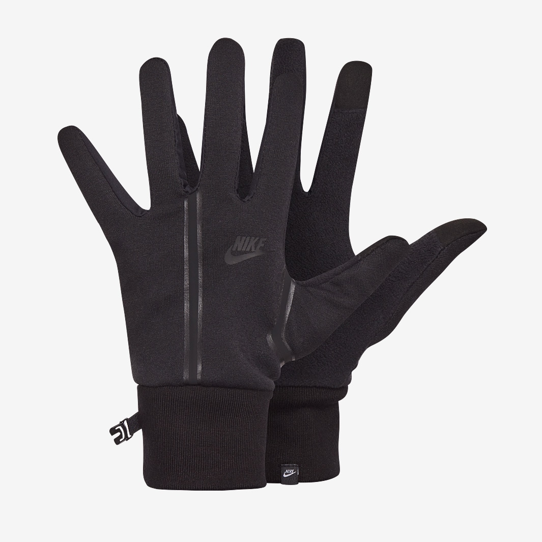 Nike Sportswear Tech Fleece Gloves 2.0 - Black/Black/Black - Gloves ...