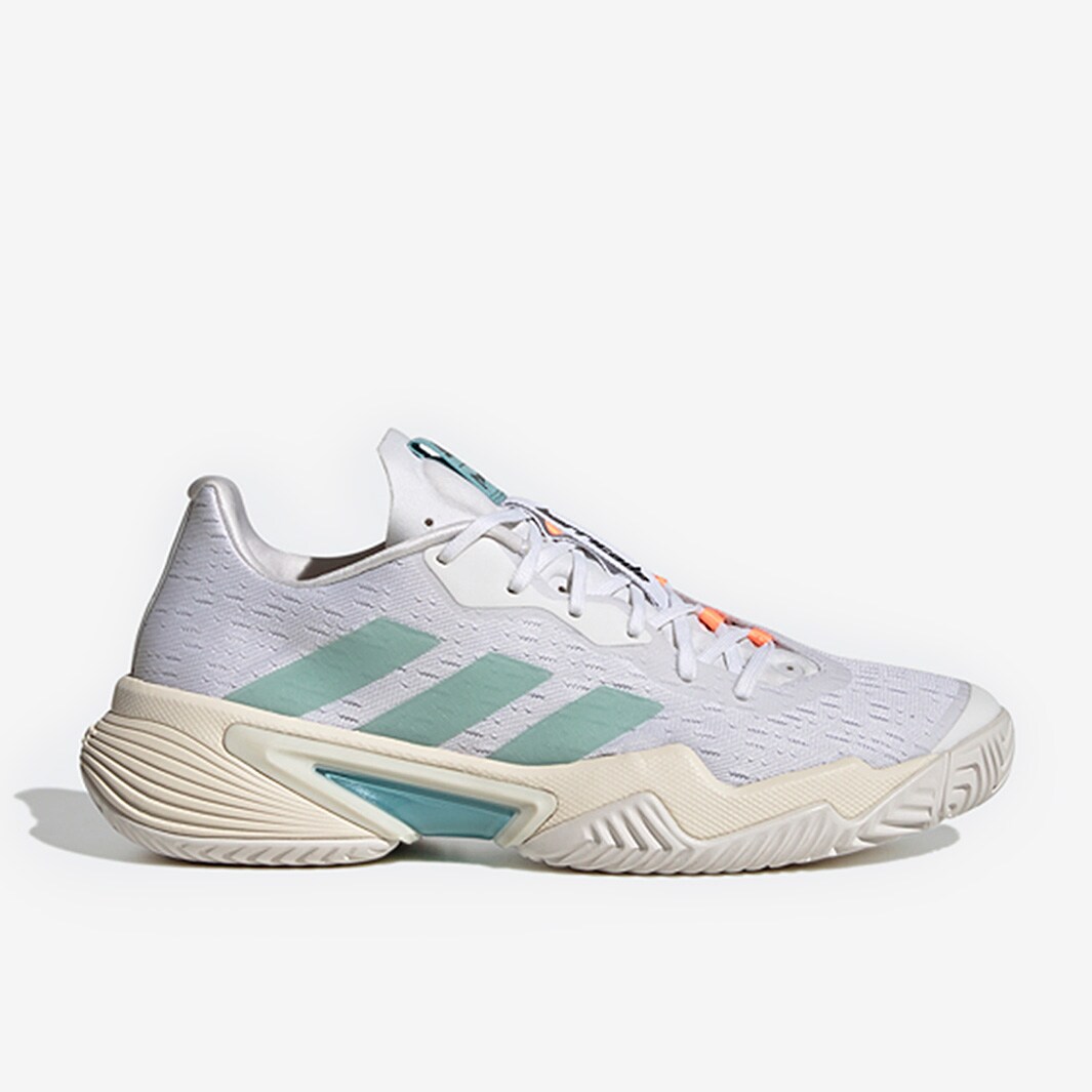 adidas Womens Barricade Parley - White/Orbit Grey - Womens Shoes