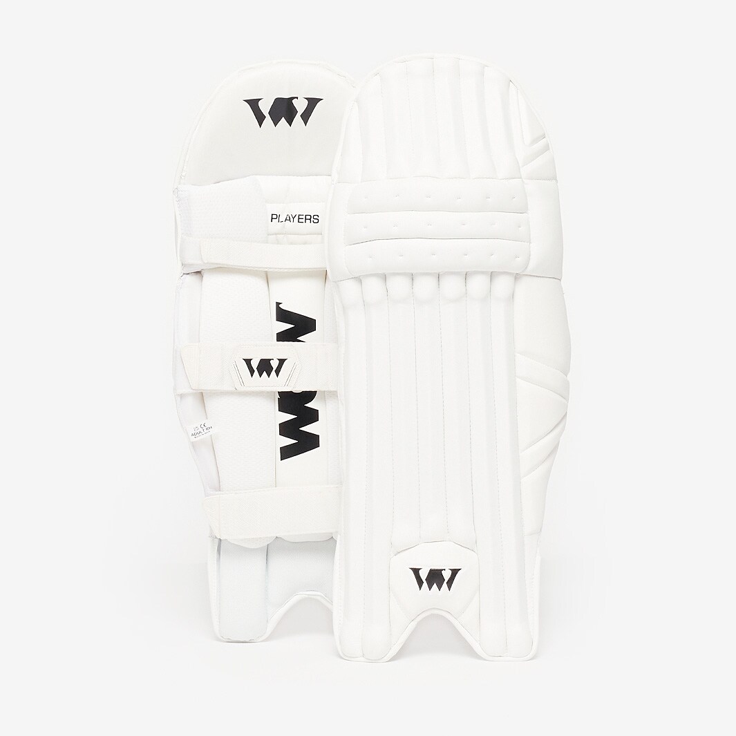 World Class Willow Players LH Batting Pads White Batting Equipment