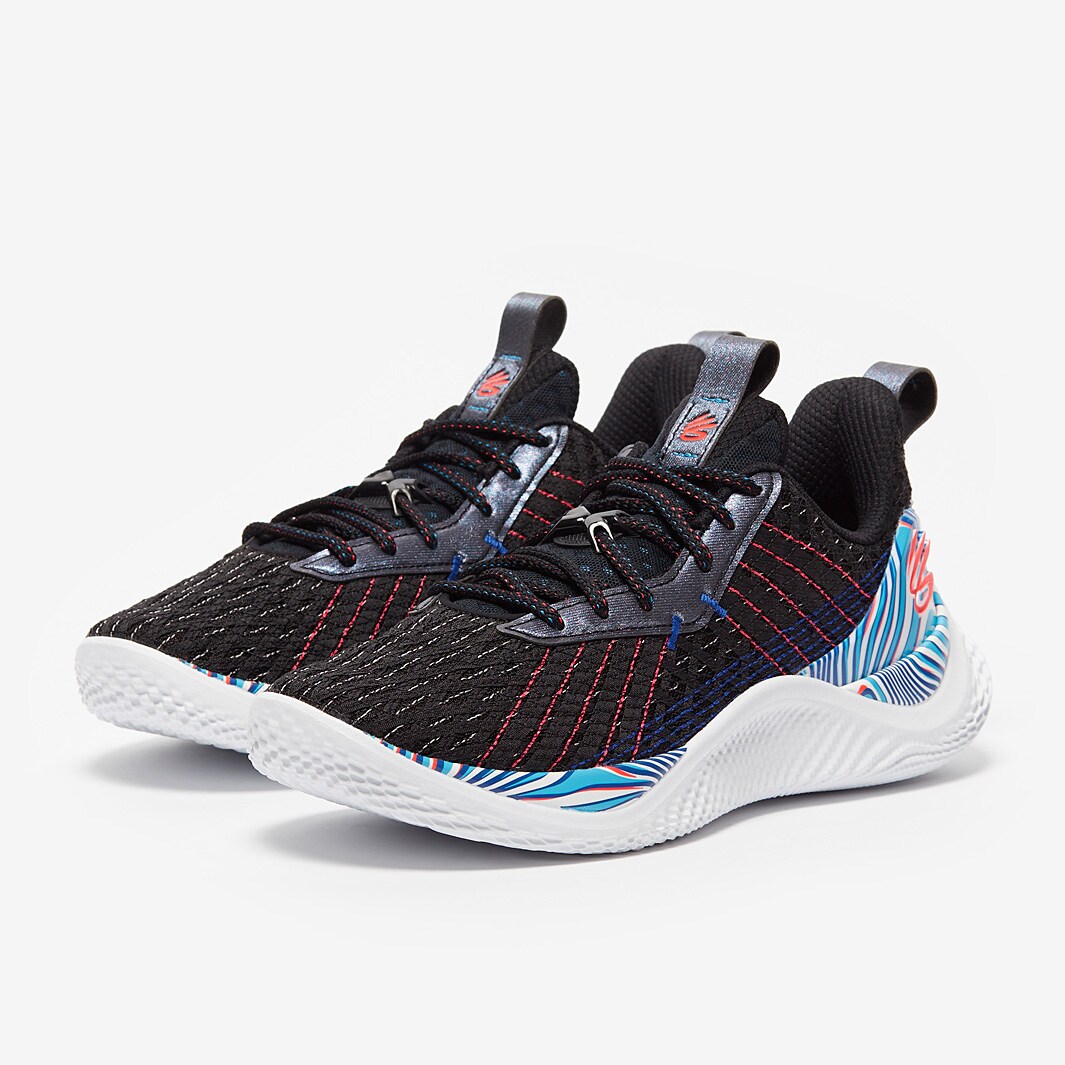 Under Armour CURRY 10 MAGIC - Black/Fuse Teal/Bolt Red - Mens Shoes ...