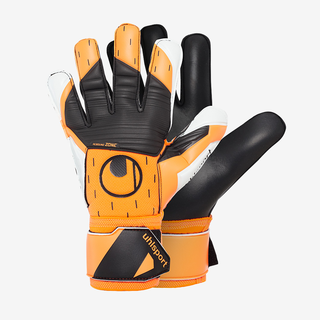 Gants De Gardien De But Uhlsport FM Starter Resist+ - Mousse Adhésive Durable, Coupe Classique, Revers Respirant | Pour Foot, Entraînement, Compétition
