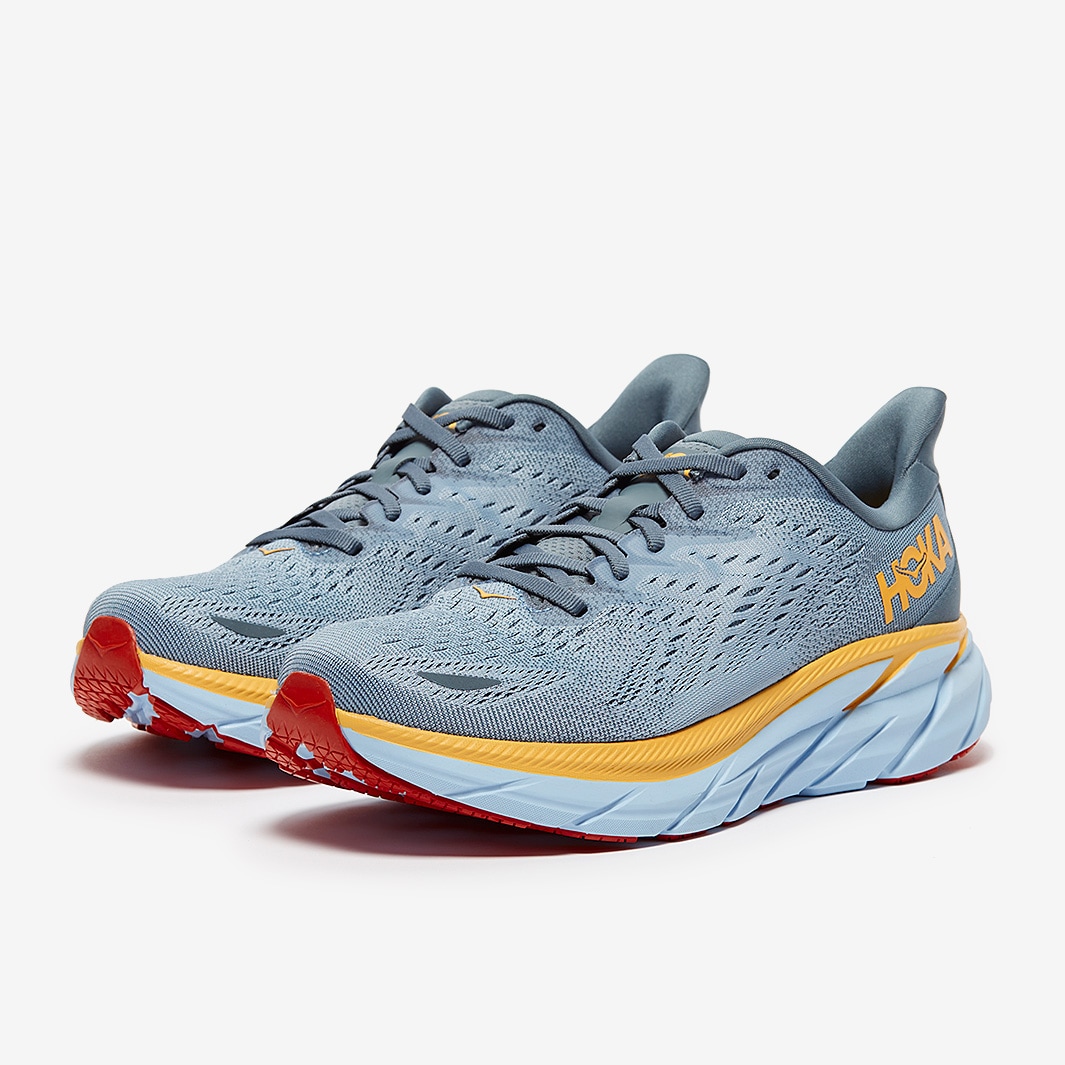 Hoka Clifton 8 - Goblin Blue/Mountain Spring - Mens Shoes | Pro:Direct ...