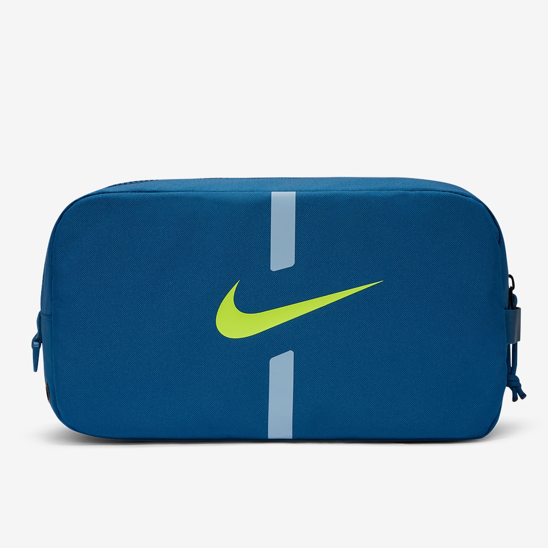 Nike Academy Shoe Bag Dark Marina Blue Light Marine Volt Bags Luggage Pro Direct Soccer