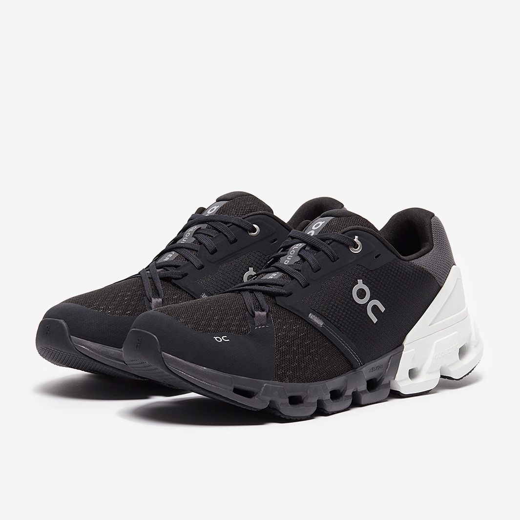 On Cloudflyer 4 Wide - Black/White - Mens Shoes | Pro:Direct Running