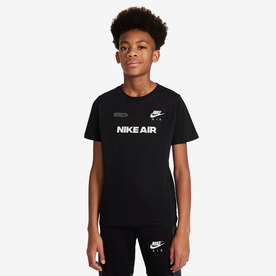 Nike Air Older Kids T-Shirt (8-15 Yrs) - Black - Tops - Boys Clothing