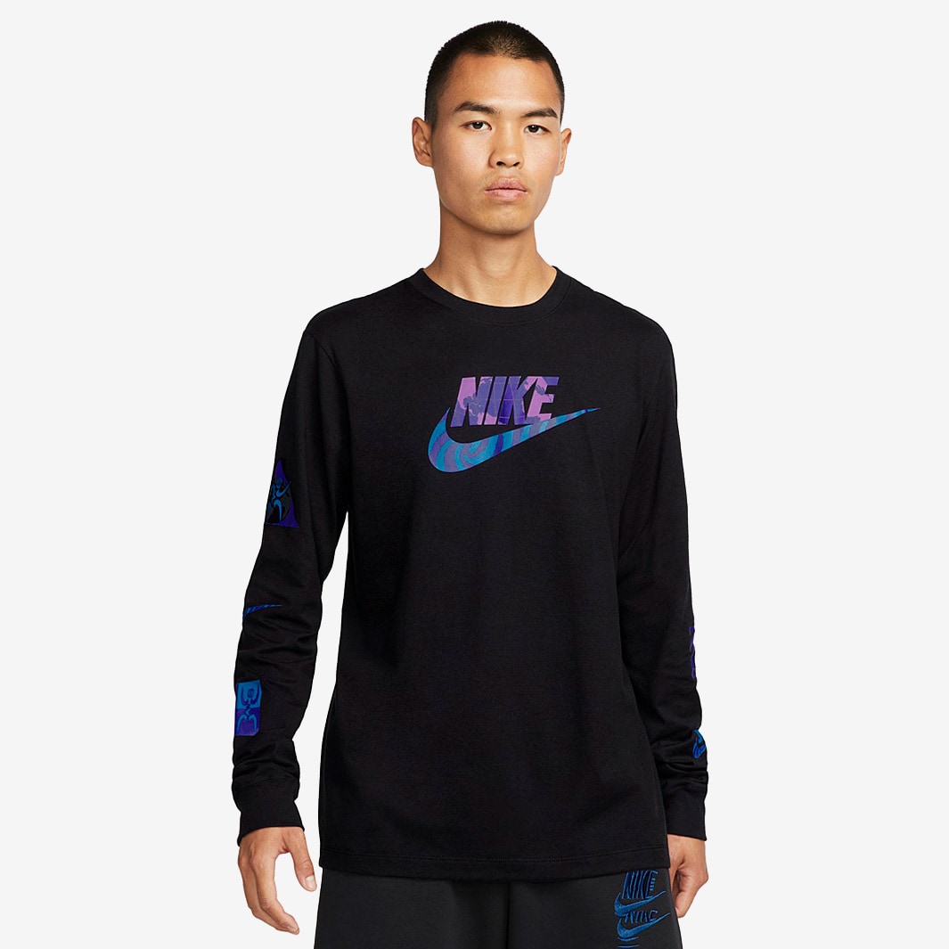 Nike Sportswear T-Shirt - Black - Tops - Mens Clothing