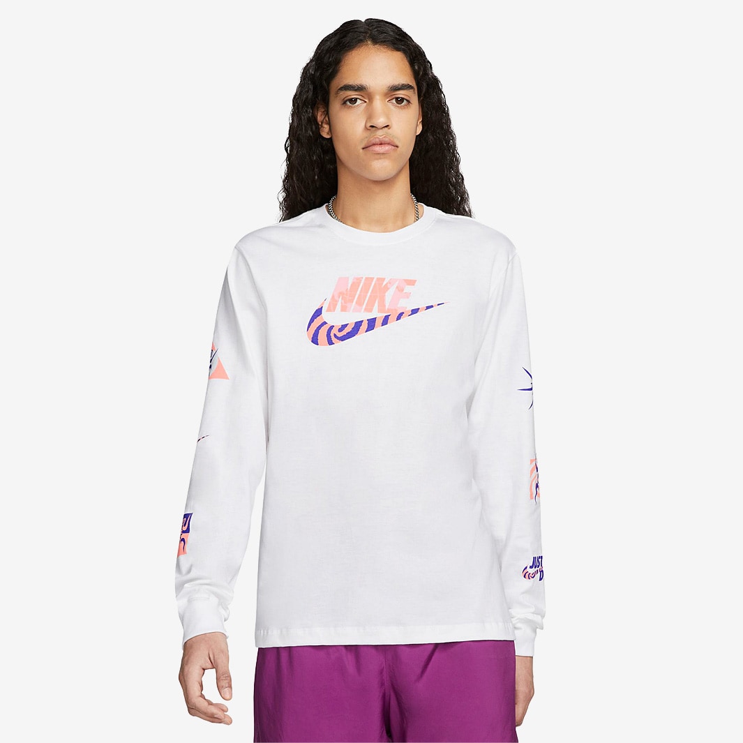 Nike Sportswear T-Shirt - White - Tops - Mens Clothing