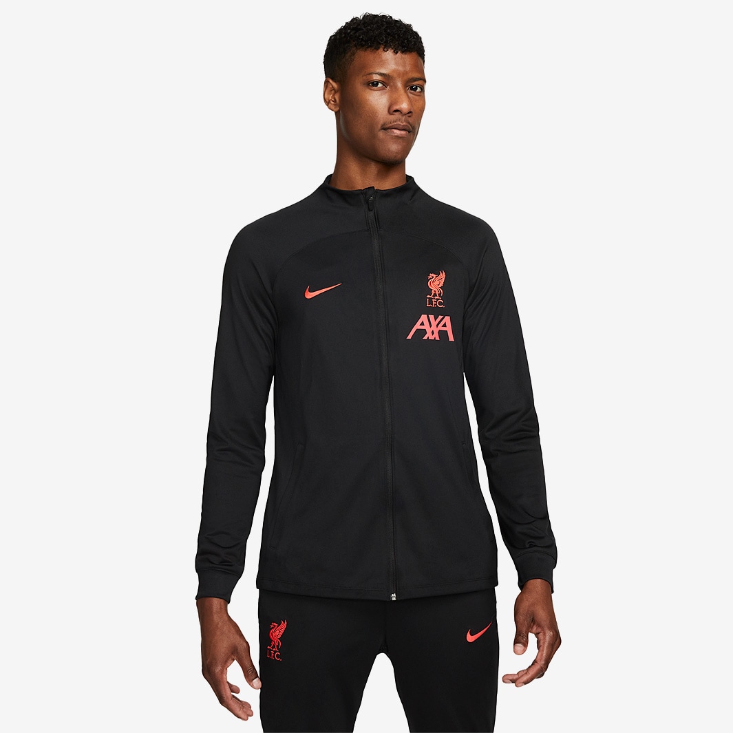 Nike Liverpool 22/23 Strike Track Jacket - Black/Siren Red - Mens Replica