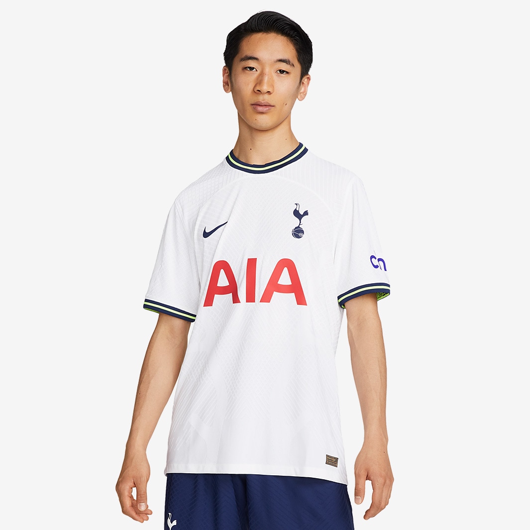 Nike Tottenham Hotspur 21/22 Home Stadium SS Shirt - White/White/Binary  Blue - Mens Replica