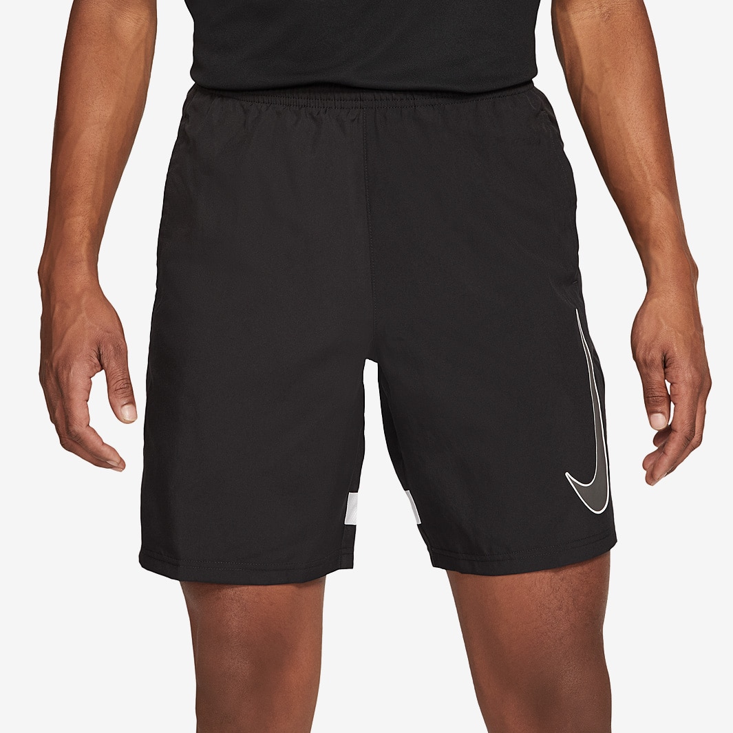 Nike Dri-FIT Academy Woven Shorts - Black/White/Iron Grey - Mens Clothing