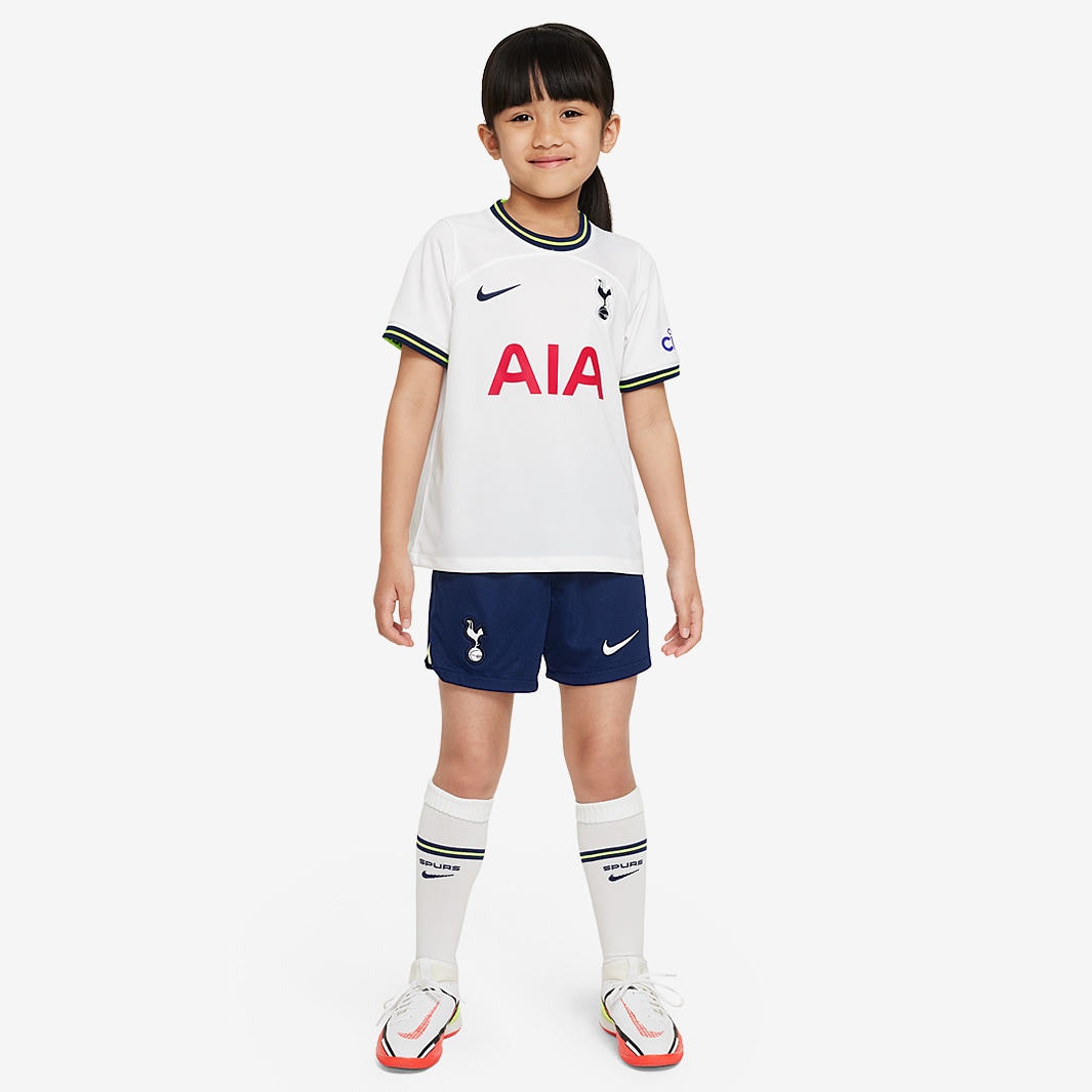 Nike Tottenham Hotspur 22/23 Little Kids Home Kit - White/Binary Blue ...