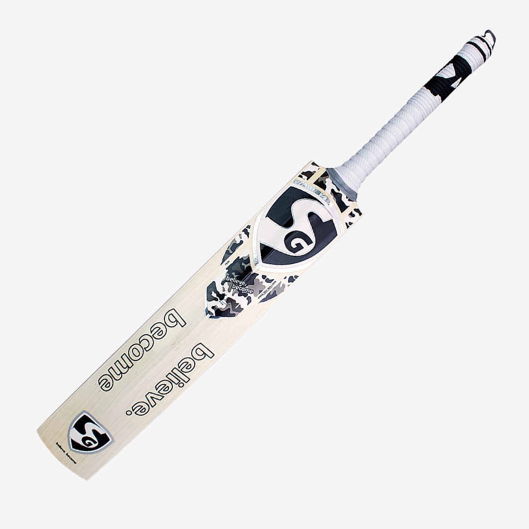 SG KLR Ultimate Cricket Bat White Camo/Black Cricket Bats ProDirect Soccer
