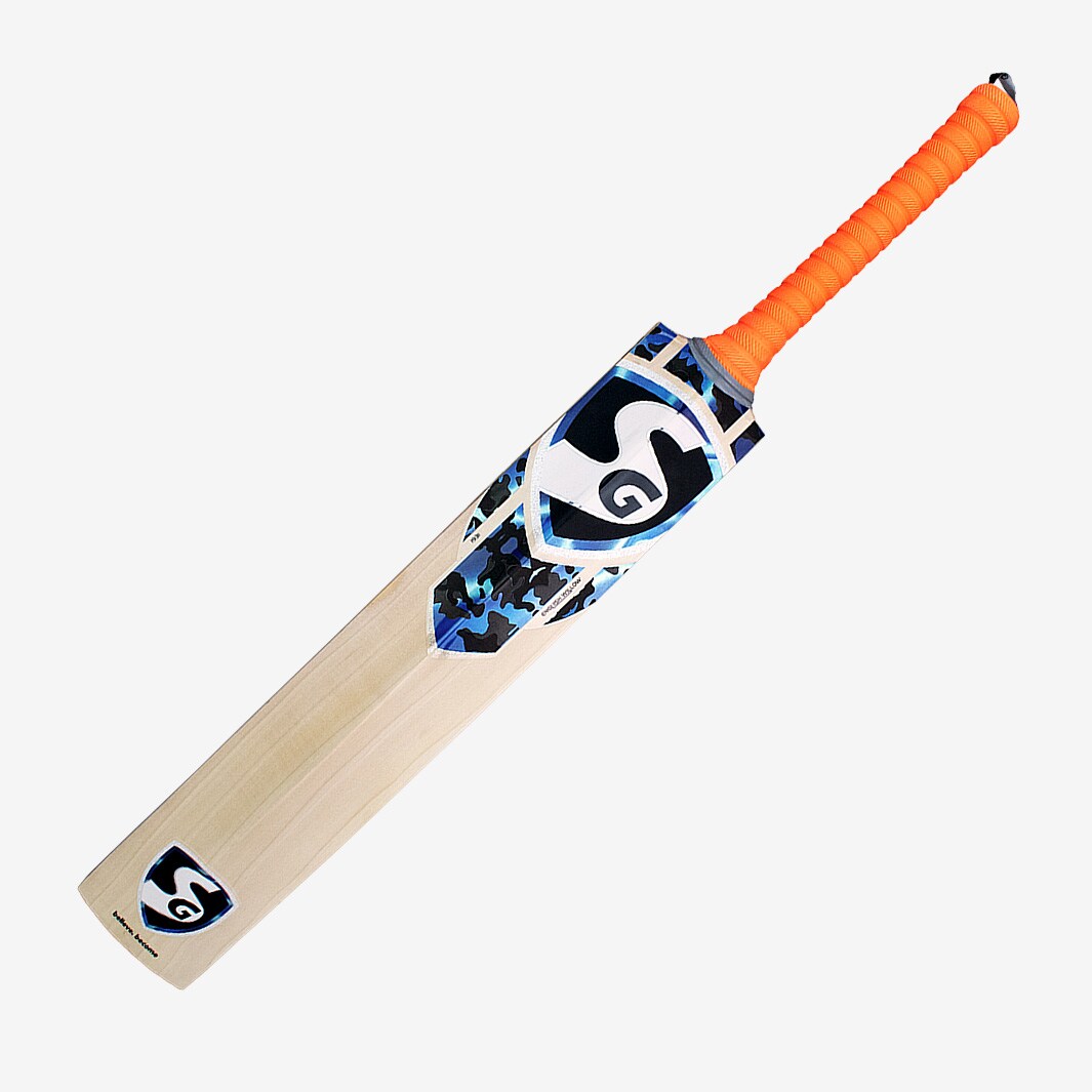 SG RP Xtreme Junior Cricket Bat Blue Camo/Black Junior Cricket Bats