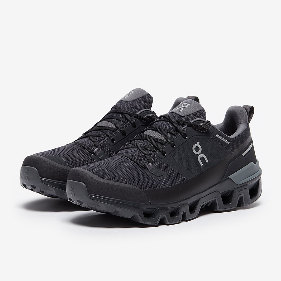 On Cloudwander Waterproof - Black/Eclipse - Trainers - Mens Shoes | Pro ...