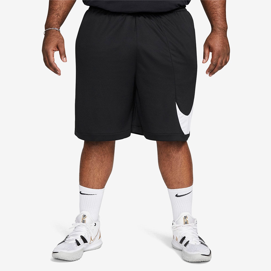Nike Dri-FIT Basketball Shorts - Black/Black/White - Mens Clothing ...