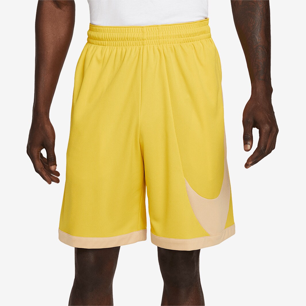 Nike DriFIT Basketball Shorts Vivid Sulfur/Sesame/Sesame Mens