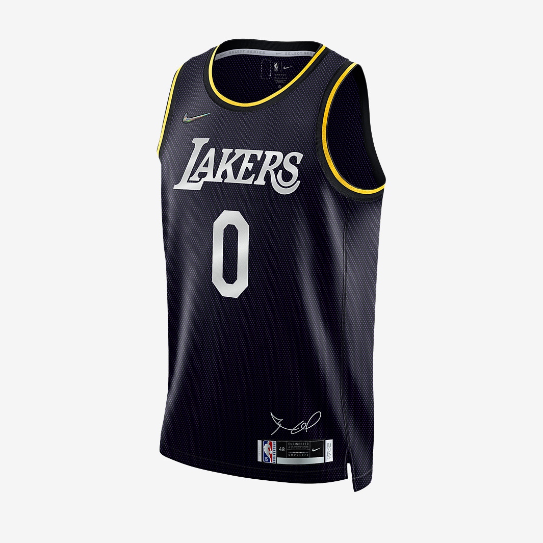 Nike NBA Los Angeles Lakers Russell Westbrook Select Series Jersey ...