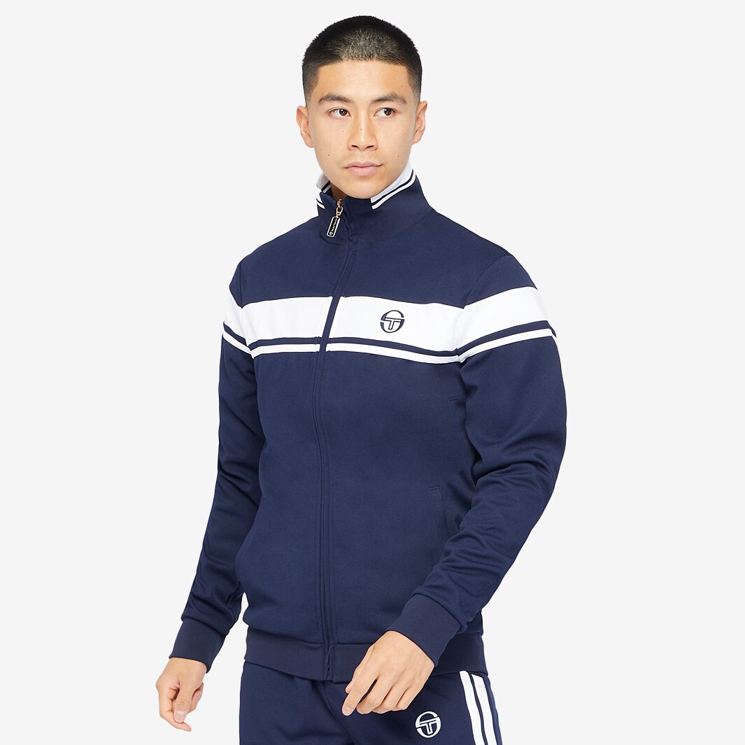 Veste Tracktop Erima Essential Team - Style Rétro, Col Montant, Poches Zippées - Pour Sport Et Quotidien