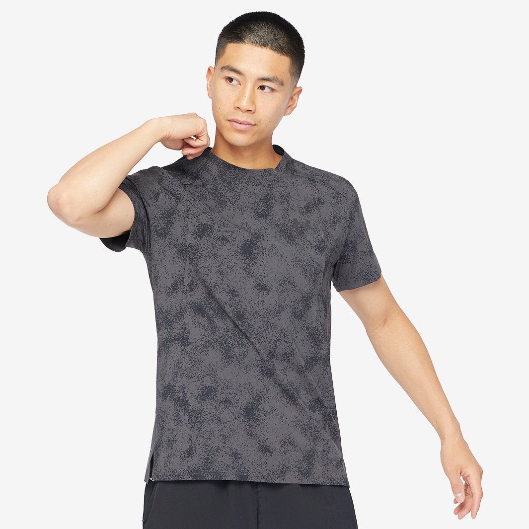 Under Armour Iso-Chill Laser T-Shirt - Jet Gray/Black/Reflective - Mens ...