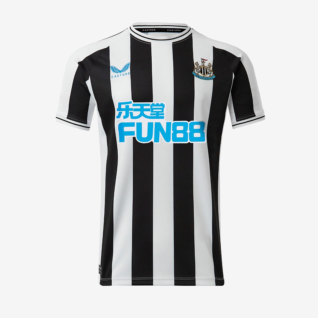 Castore Newcastle United 22/23 Home Shirt - Black/White/Blue - Mens ...