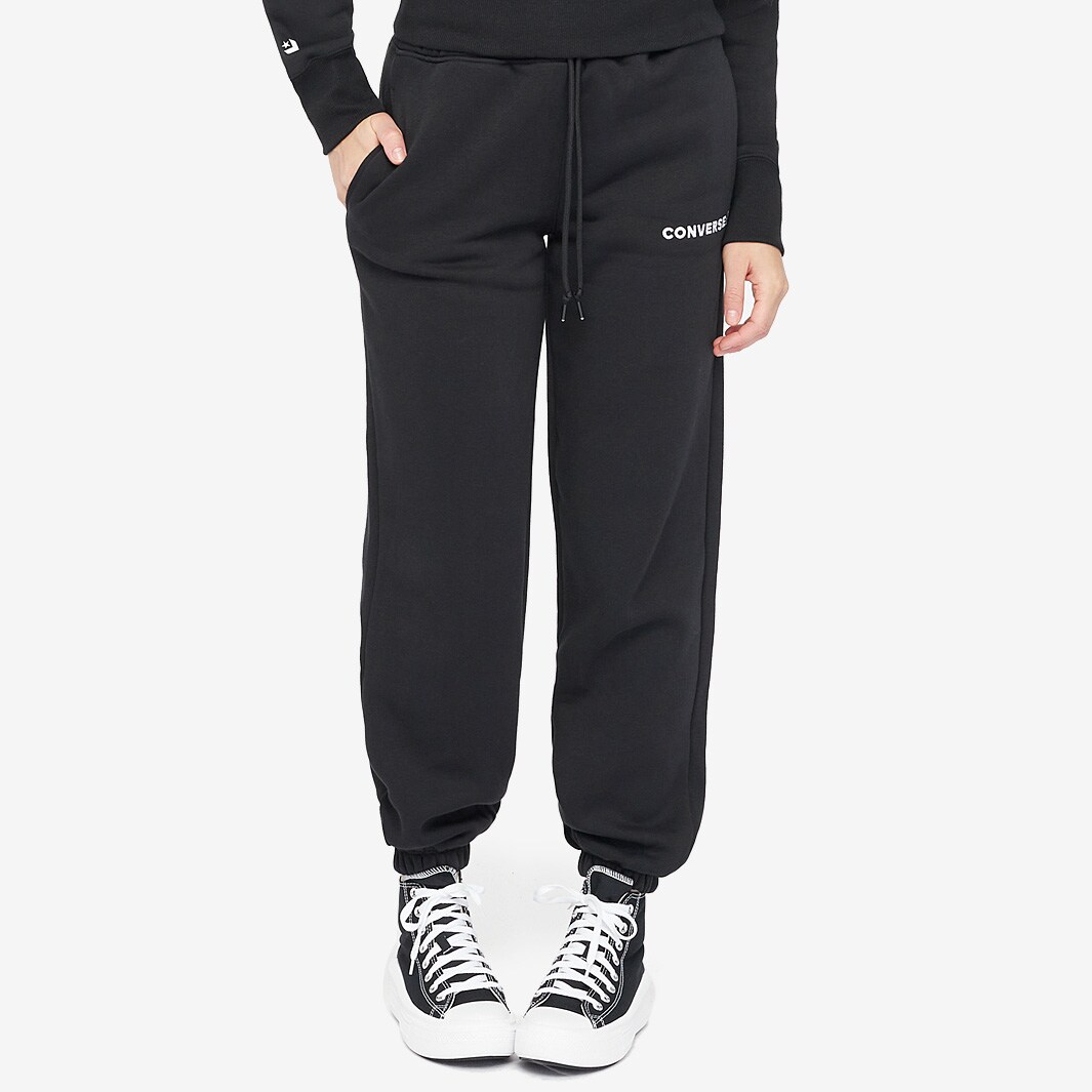 Black converse joggers discount womens