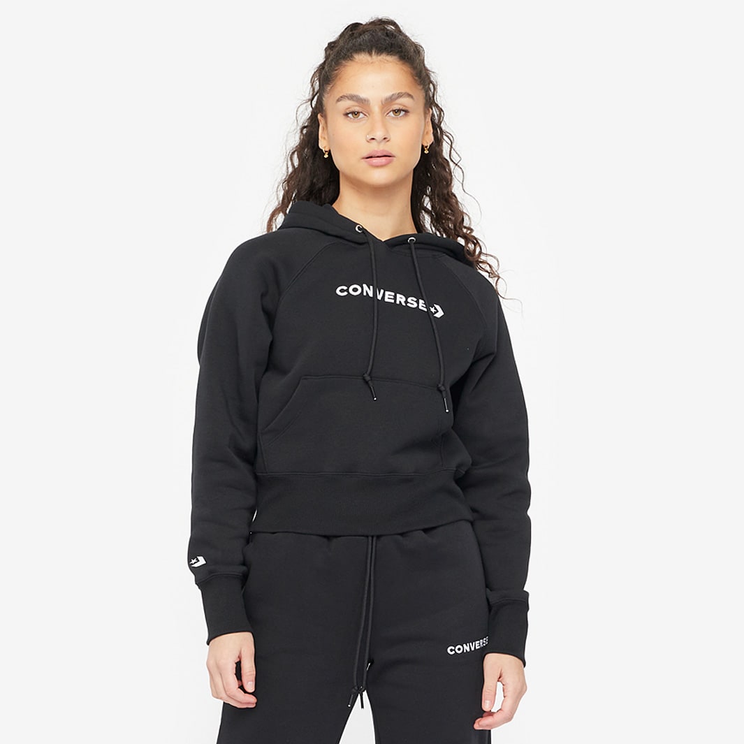 Womens black converse clearance hoodie