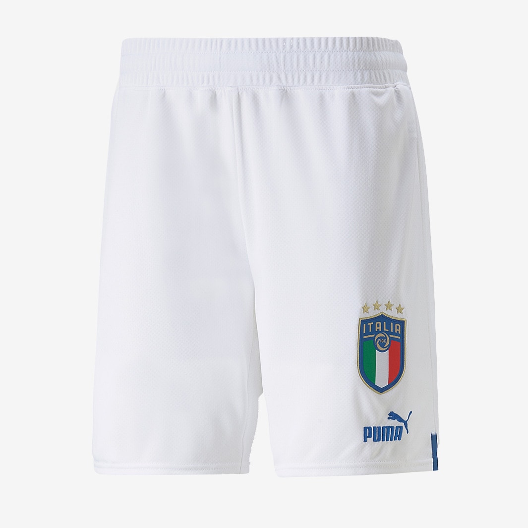 werknemer Leugen meest Puma Italy 2022 Replica Shorts - Puma White/Ignite Blue - Mens Replica 