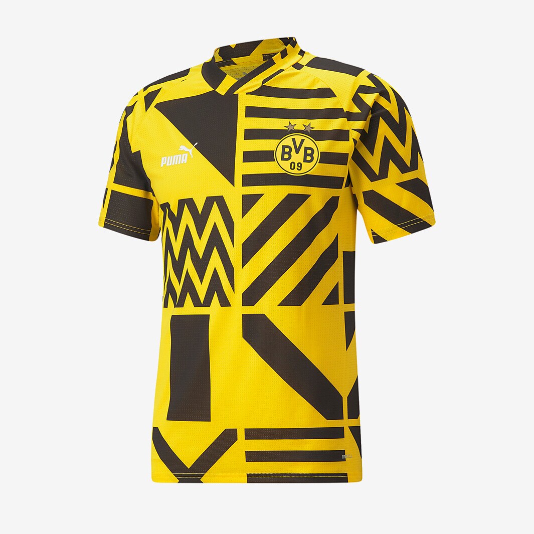 Puma Manchester City 2022 - 23 Prematch Soccer Jersey - Black/Yellow -  Soccerium