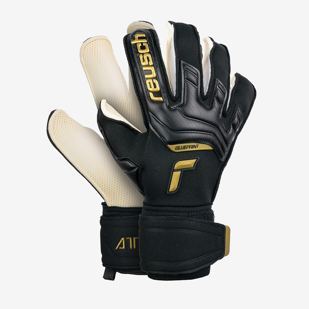 REUSCH Attrakt Silver NC Finger Support - Gants De Gardien De But Mixte Avec Protection