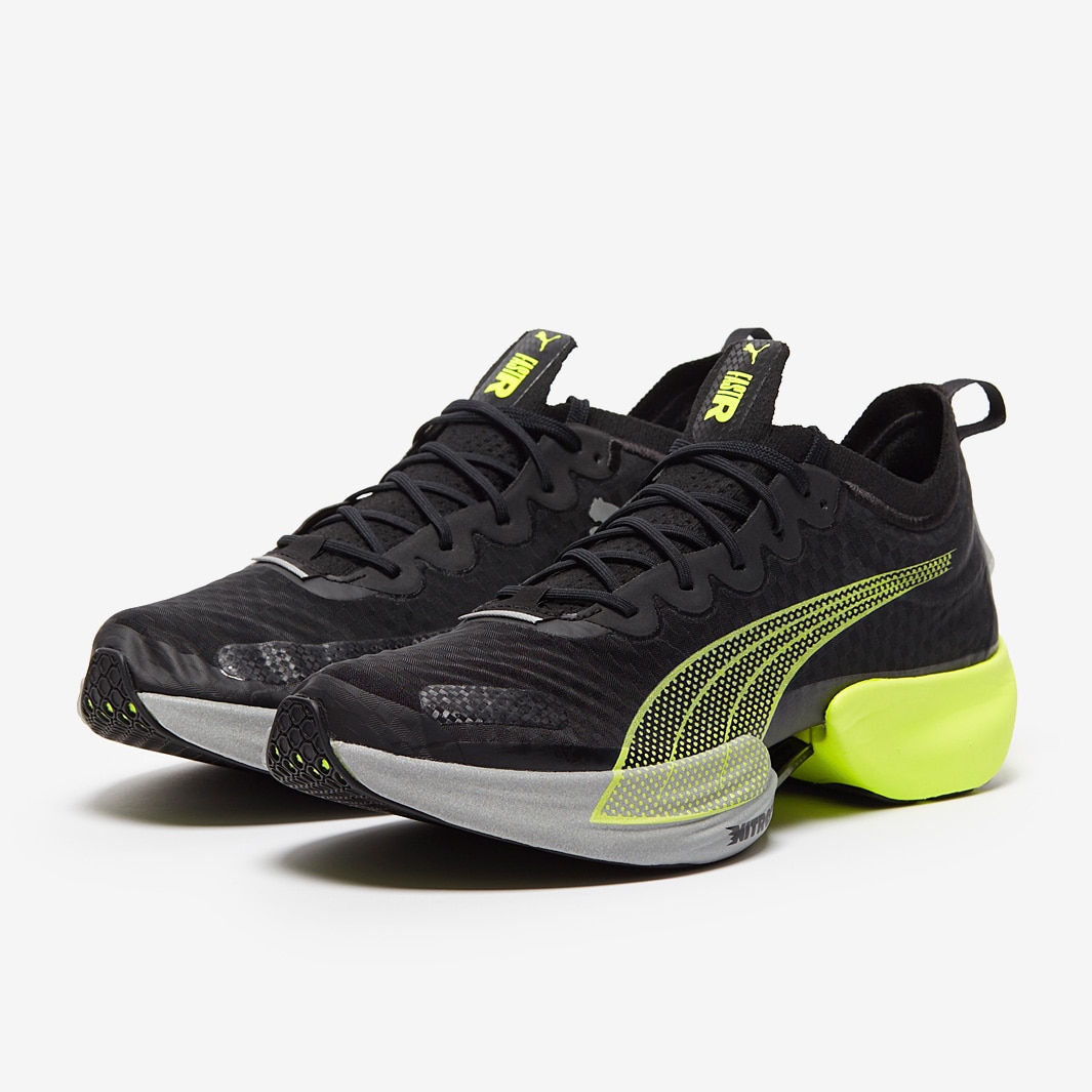 Puma FAST-R Nitro Elite Carbon - Puma Black-Lime Squeeze - Mens Shoes ...