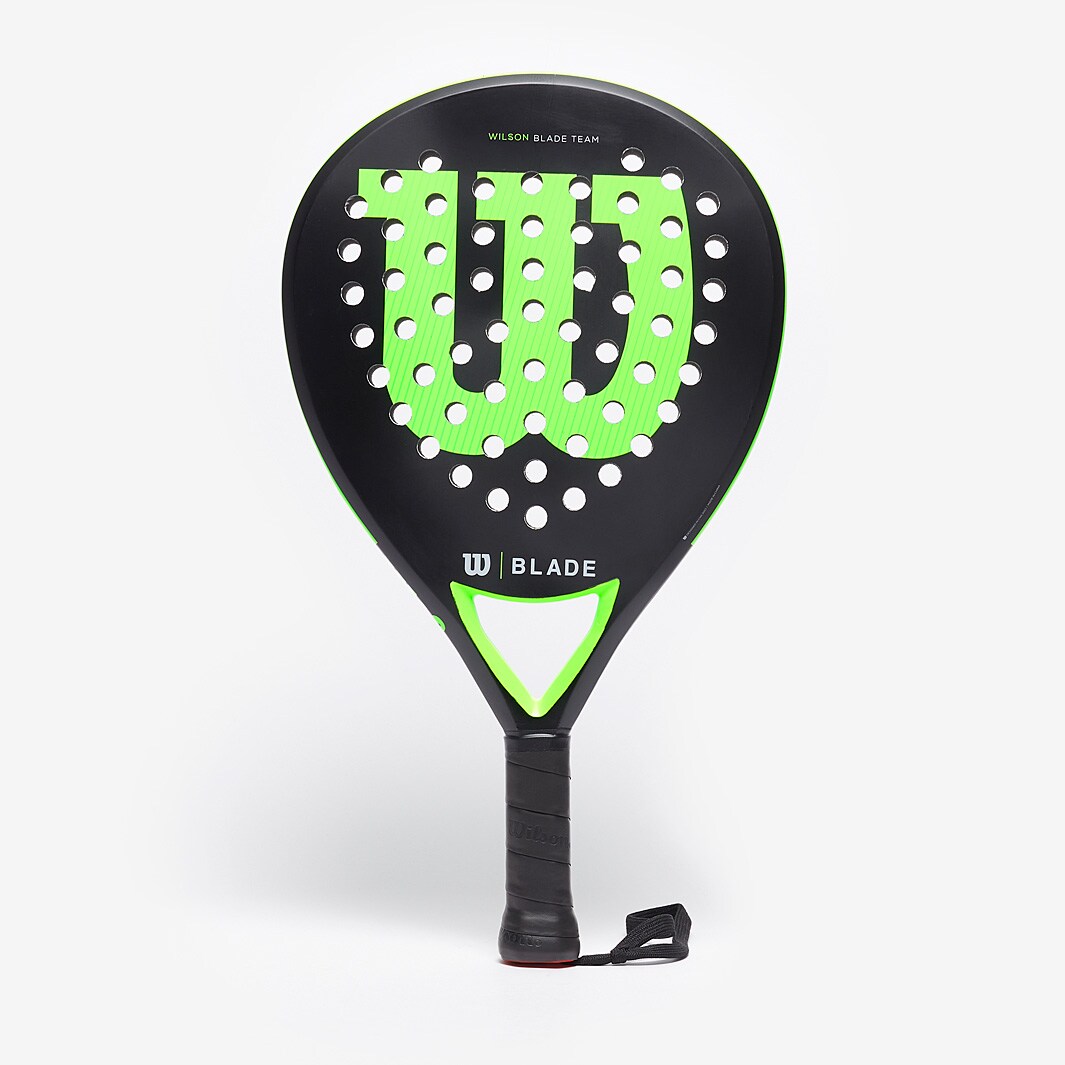 Wilson Blade Team V2 Padel - Black/Green - Adult Padel Rackets | Pro ...